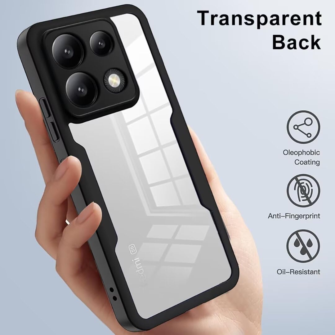 ESTH® Cover per Xiaomi Poco X5 Pro 5G/Redmi Note 12 Pro 5G Custodia in Silicone a Antiurto 360° con Protezione dello Schermo, Rugged Doppia Bumper Trasparente Case Integrale Cover, Blu Scuro