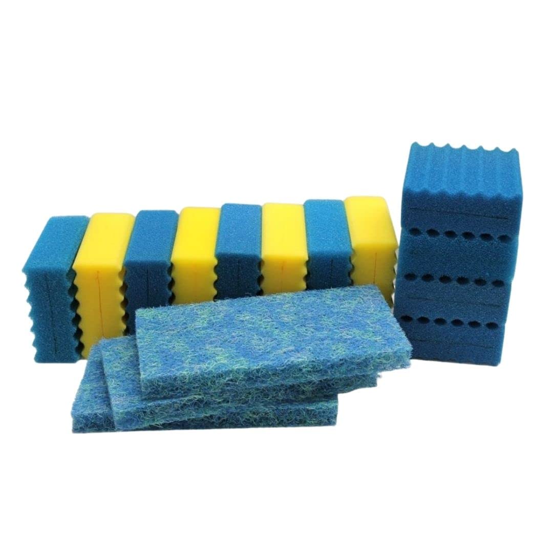 AquaOne Ersatzschwämme + Japanmatten SET CBF-550B CBF-350C Teichfilter Kammerfilter Ersatzschwamm Fein Grob Durchlauffilter Filtermedien