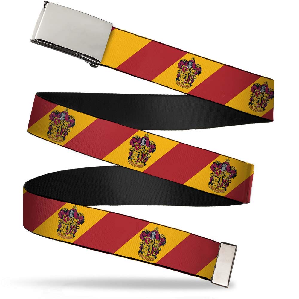 Buckle-Down Unisex-Adult's Web Belt Harry Potter, Multicolor, 1.25