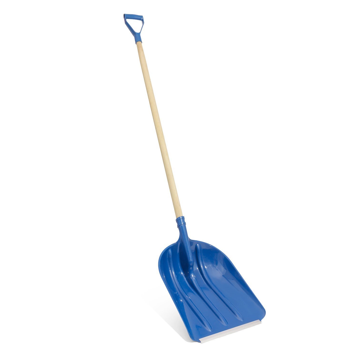 Pelle à Neige Manche en Bois et de Haute capacité Scoop renforcé avec Bord en métal