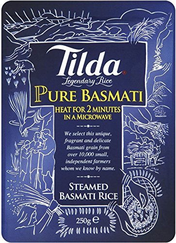 Tilda Steamed Wholegrain Brown Basmati Rice Editorial Photography
