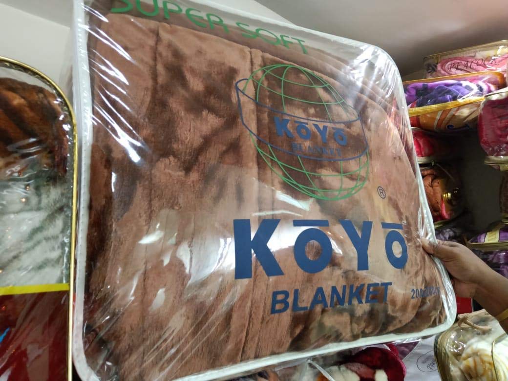 Buy The Muggers Koyo Blanket 5.3 kgs Double Bed, Double ply, Embossed Online at Low Prices in