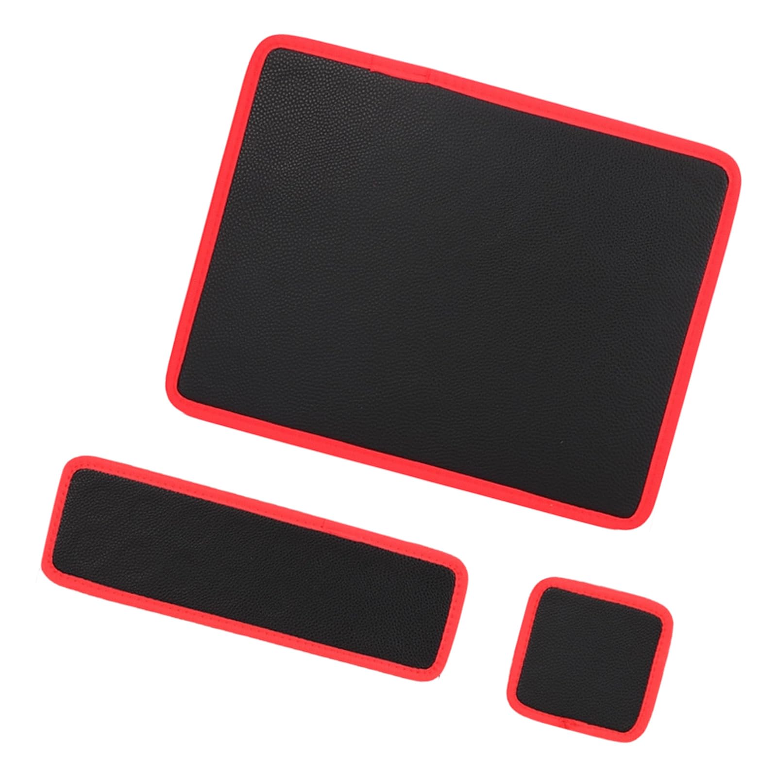 Confezione da 3 tappetini magnetici per attrezzi in pelle PVC Antigraffio Resistente all ' usura e alle macchie d ' olio Adatto per condizioni officina difficili Tappetini da lavoro magnetici