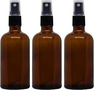 nsb herbals 100 ml Refillable Amber Fine Mist Spray Glass Bottles with Leak Proof Spray Pump for Multipurpose uses for DIY... Price In India