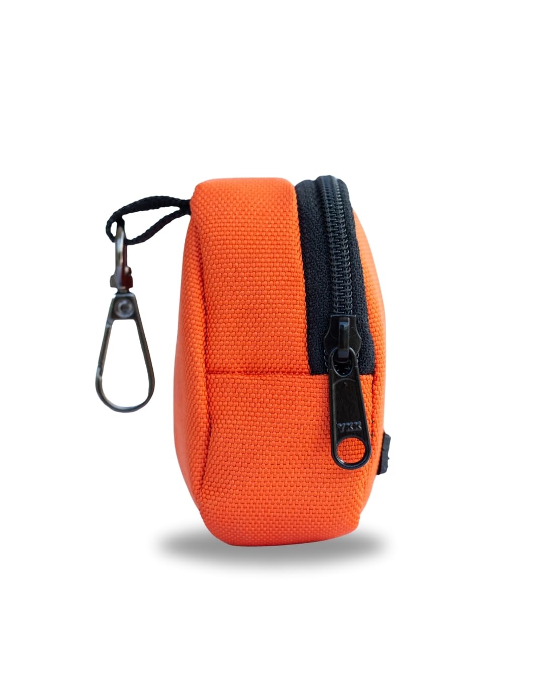 CarryPro PRO Coin Pouch with Zipper for Multipurpose Usage for Adults and Kids, Small Size, Pack of 1 (Hot Orange) 2