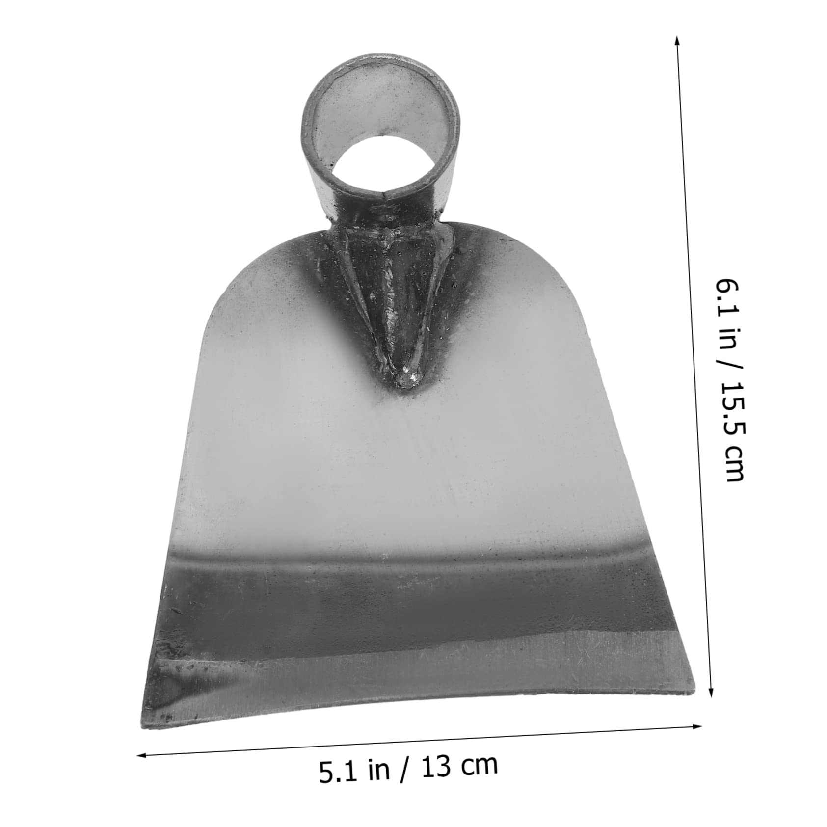 CIYODO Garden Hoe for Weeding Steel Hoe Head for Outdoor Gardening Vegetable Farming