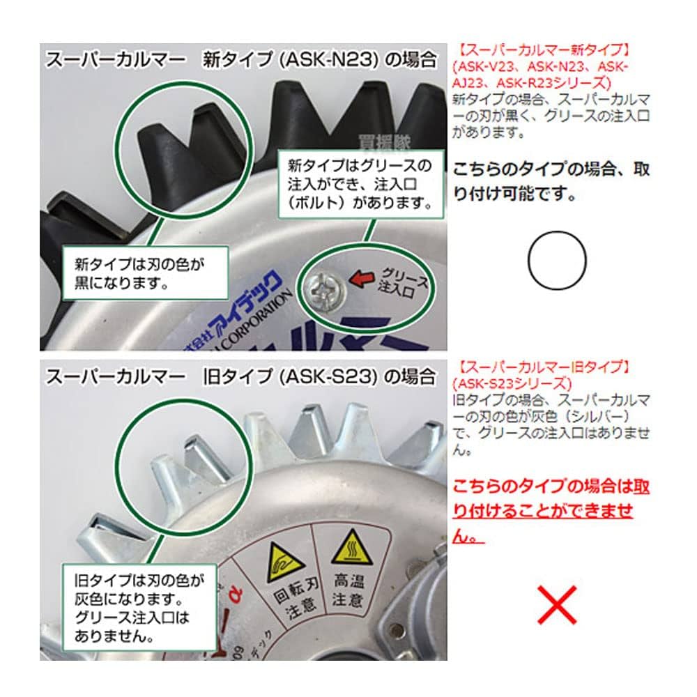 IDECH　SuperカルマーPRO ASK-V23　替刃SK-1815N付 IDEC アイデック スーパーカルマー用部品 替刃 5枚組セット 上下