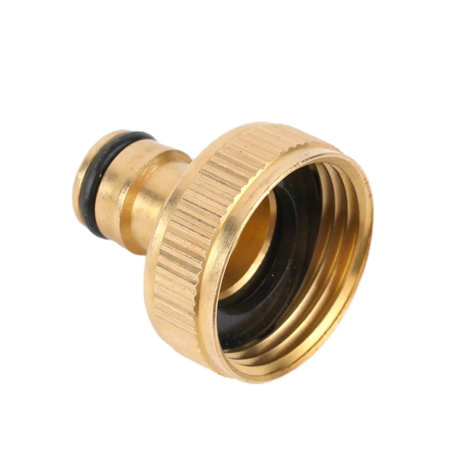 Bngdfdgh One Color 1Inch Bspf Brass Fitting Hose Tap Pipe Connector Garden Car Wash Water Joint Faucet Adapter
