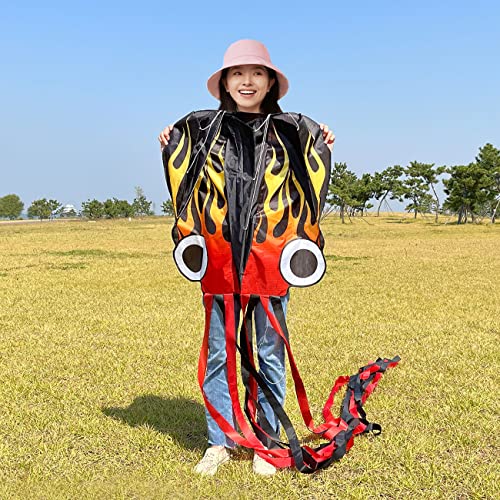 Honbo Huge Octopus Kite For Kids Under 5 - Large Kite For Adults With Long Tail -Easy To Fly Kites For Beginner #TOP1