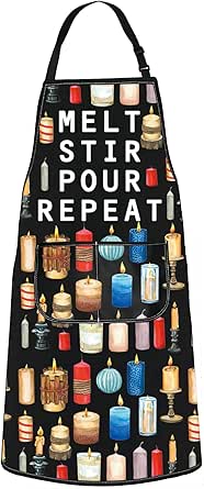 JNIAP Candle Making Apron - Gift for Candle Lovers and Crafters