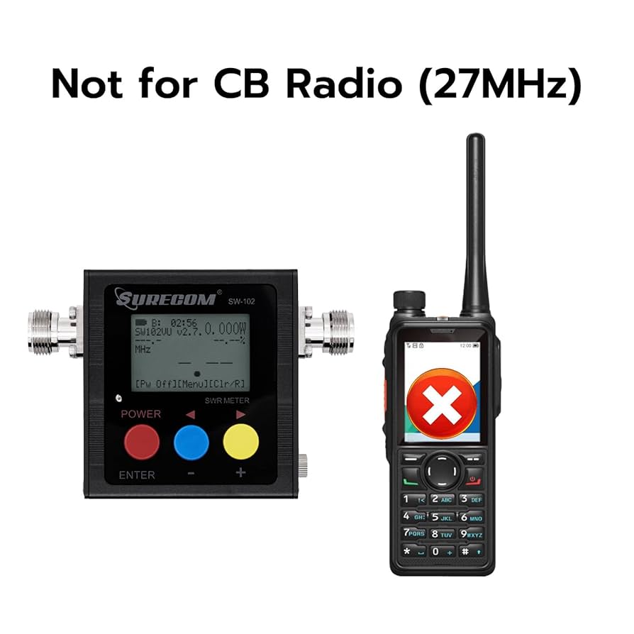 Amazon.com: Mcbazel Surecom SW-102 Digital VHF/UHF 125