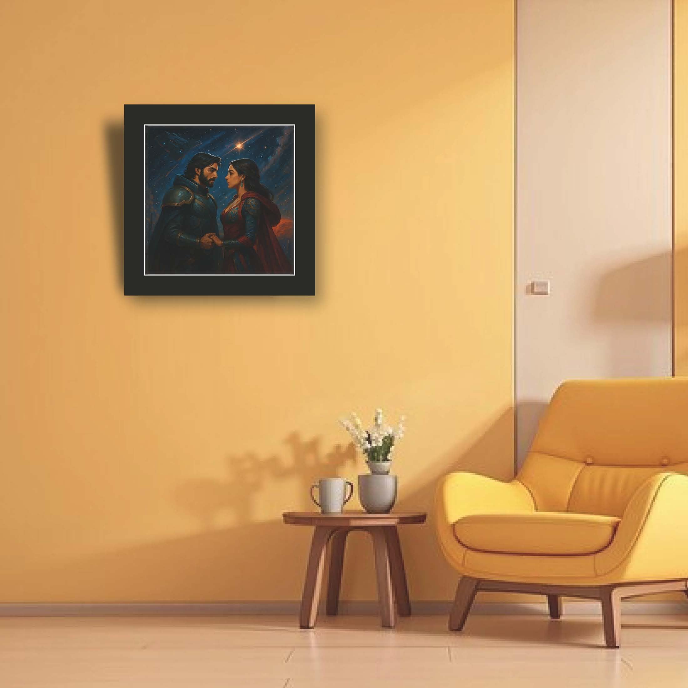 Space Opera Style Frame - Personalized Galactic Artwork – view 2