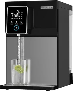 Reverse Osmosis Water Filter Countertop,6 Stage RO Water Filtration System, UV and Dual Water Sources,NSF/ANSI 58 Certified,Reduce TDS Lead,3: 1 Pure to Drain (Black)