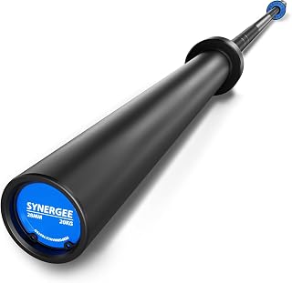 Synergee Regional Barbells 20 kg & 15 kg Hard Chrome and Black Phosphate