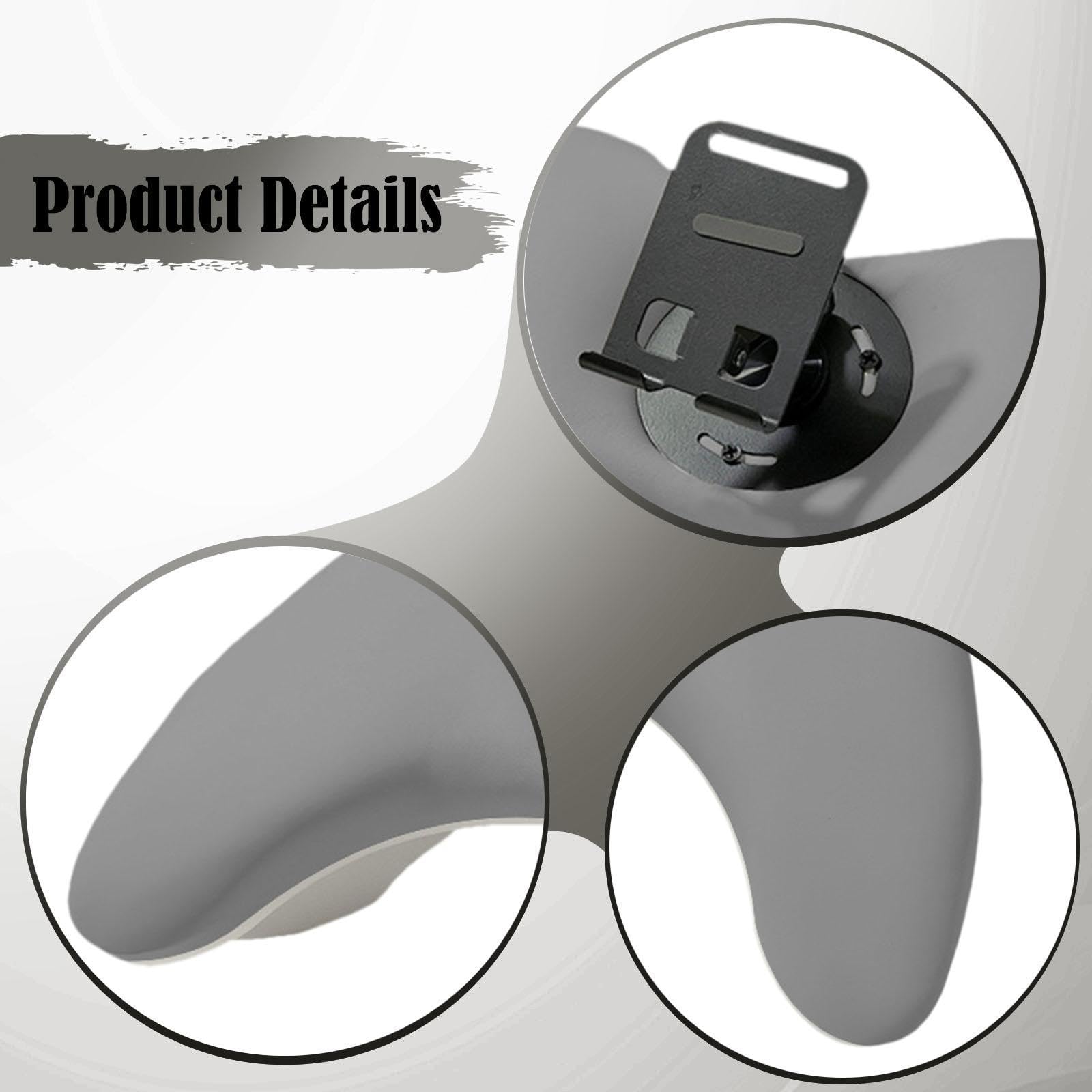 TISHITA Cuscino Manicure Mano Poggiabraccio Unghie U Sagomato in Pelle PU con Porta Telefono Regolabile E Supporto Smontabile Adatto per Utilizzo Domestico Sa, Grigio
