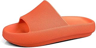 Slippers Mules Slippers Women Men Beach Slippers High Heels Women Slide Sandals Shower Thick Sole Soft Pair Massage Slippers Bath Shoes