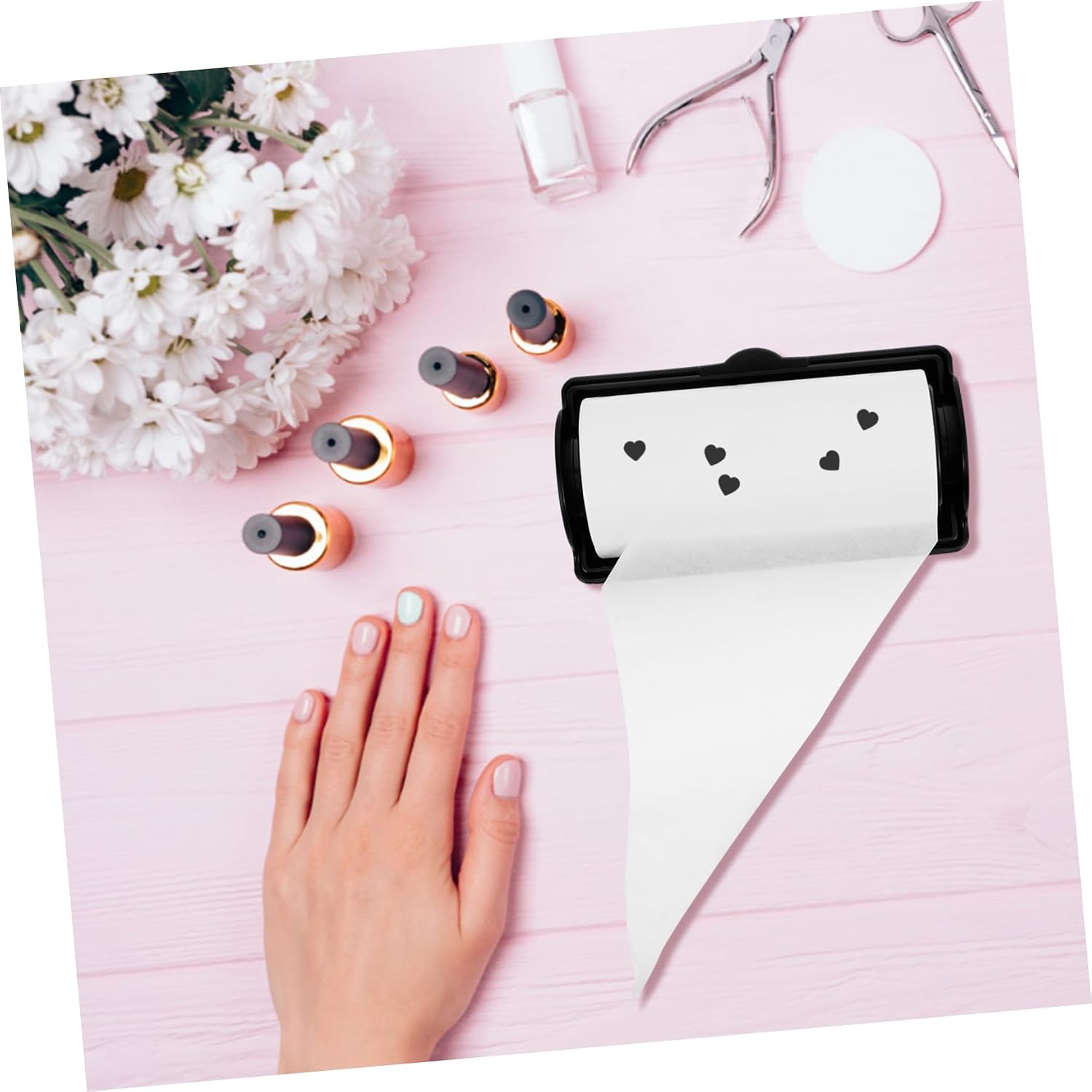 CALLARON Nail Stamper Oil Remover Sheet Multi-use Nail Art Oil Absorbing Paper Portable