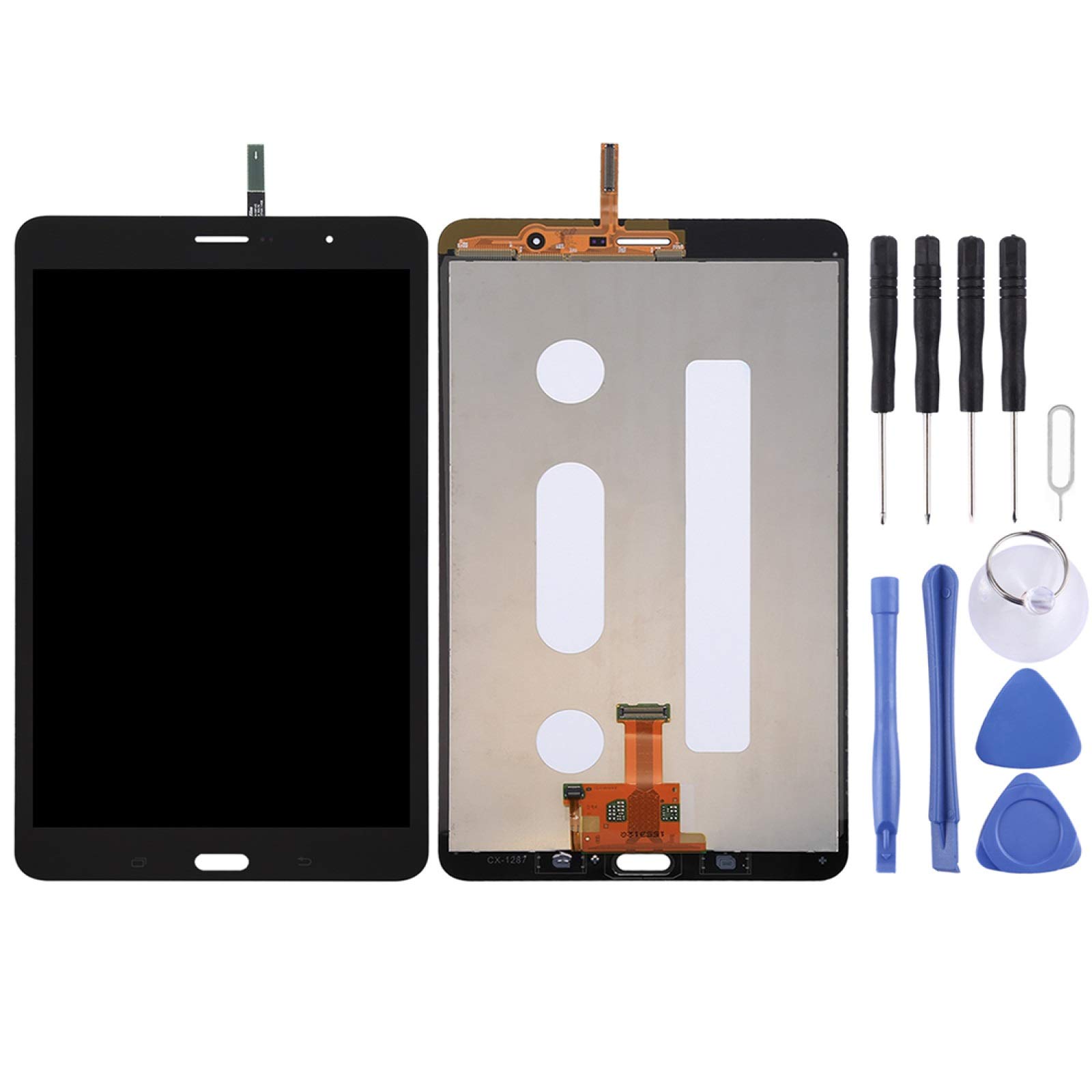 XUEMEI Spare Parts With Repair Tool Kit LCD + Touch Panel for Galaxy Tab Pro 8.4 3G / T321(White) (Color : Black)