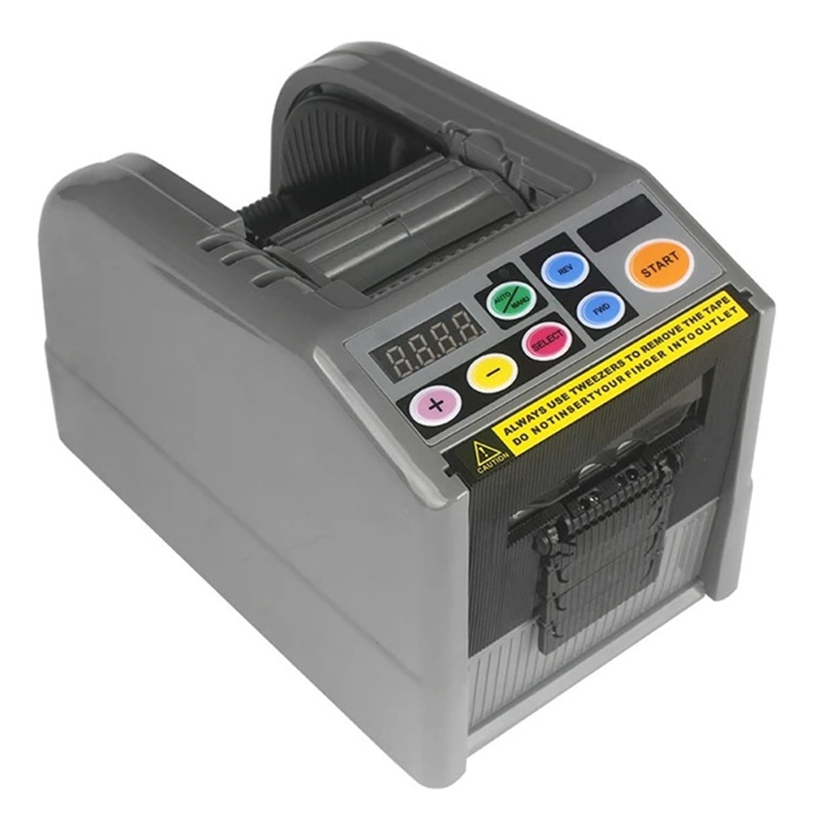 Ouhfcasn Grey Automatic Tape Dispenser Ribbon Cutting Machine With 999Mm Cutting Length