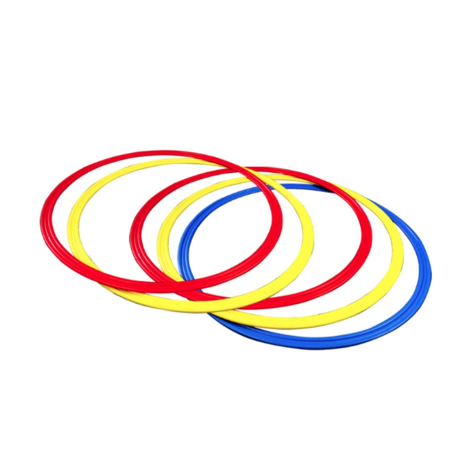 Qianly Cerchio Agility Allenamento Sportivo Cerchio Plastica Flessibile Materiale Resistente Anello Training per Fitness