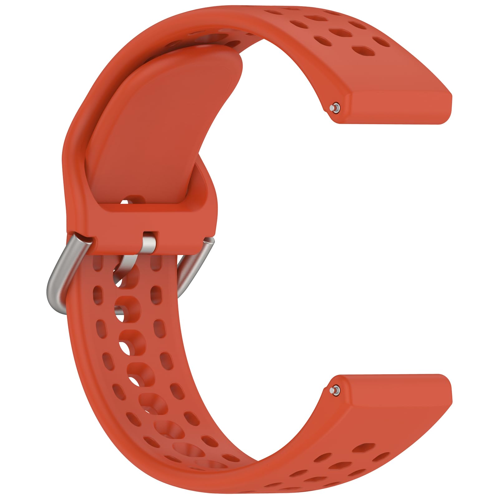 Bracelet de rechange en silicone pour Amazfit Bip 6/Bip 5, 22 mm à dégagement rapide pour montre connectée Amazfit GTR 4/3/3 Pro/2/2e/GTR 47 mm (sans tracker)