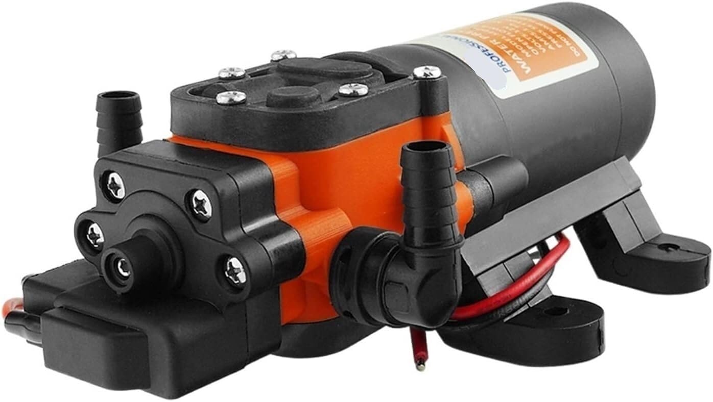 Liliheng One Color Compact 12V 35Psi Mini Water Pump - Self-Priming Diaphragm Pump For Marine, Aquariums, And Household Use