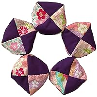Amazon | grancef お手玉5個セット (ランダム) | 工芸・民芸品