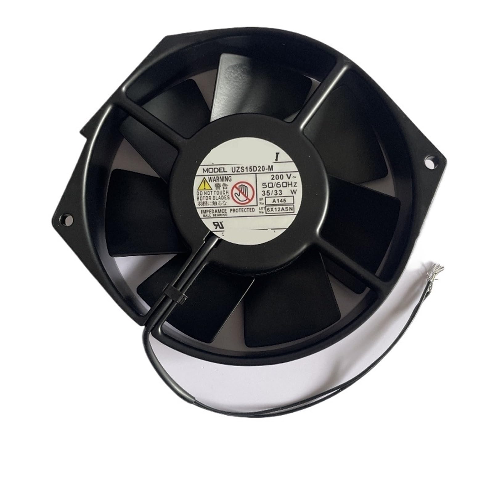 YMUGUEGH UZS15D20-M 200V 35/33W 172 * 150 * 38mm axial flow fan