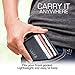 Luxe Leather Front Pocket Slim Minimalist Wallet for Men & Women - New & Secured RFID Blocking Design (Black - LX001)