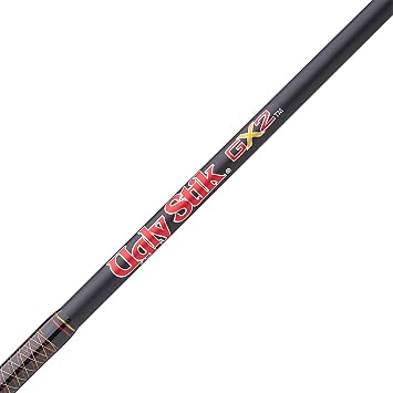 Ugly Stik 66 GX2 Spinning Rod, Three Piece Spinning Rod, 6-15lb Line Rating, Medium Rod Power, Moderate Fast Action, 1/8-5/8 oz. Lure Rating