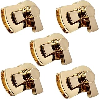 EXCEART 5 Pz Chiusura a Scatto Chiusura Borsa Chiusura Twist Lock Hardware in Metallo per Borsa Fai da Te Borsa Tracolla Chiusura Borsa Fare Forniture