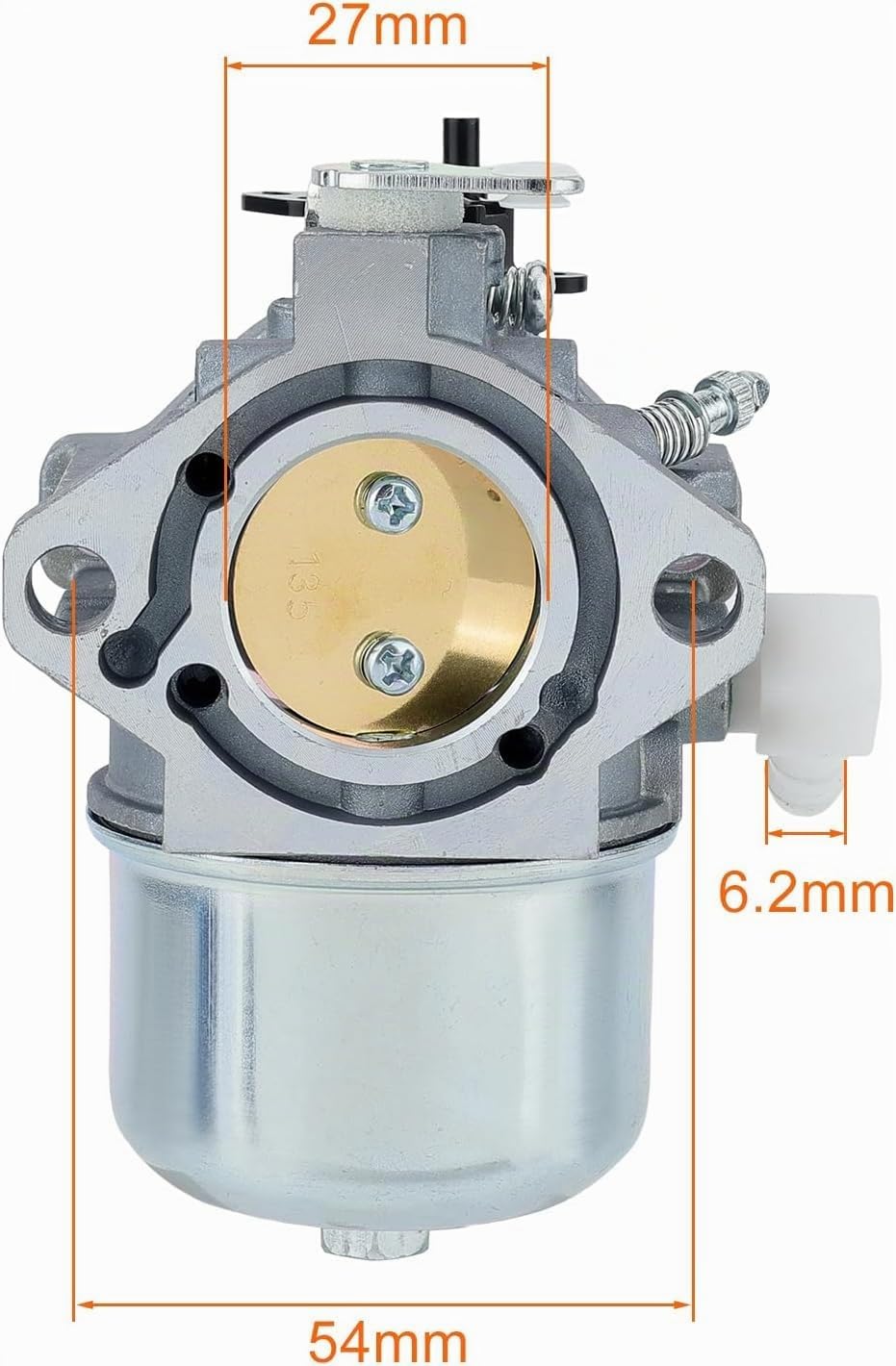 Kit de carburateur de remplacement 699831 pour moteur Briggs & Stratton 28D707 28M707 28R707 289707 28D702 12 12.5 13 HP pour tondeuse à gazon Toro 71301, tracteur de tonte, tondeuse autoportée