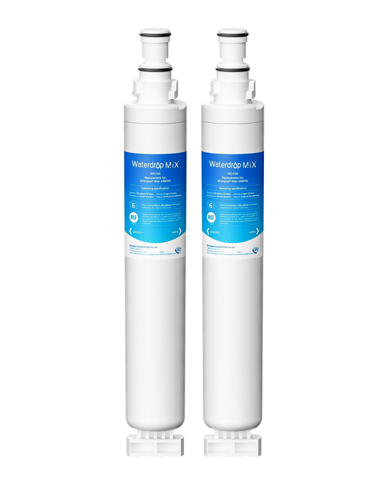 Amazon.com: Waterdrop 4396701 Replacement for Whirlpool® EDR6D1