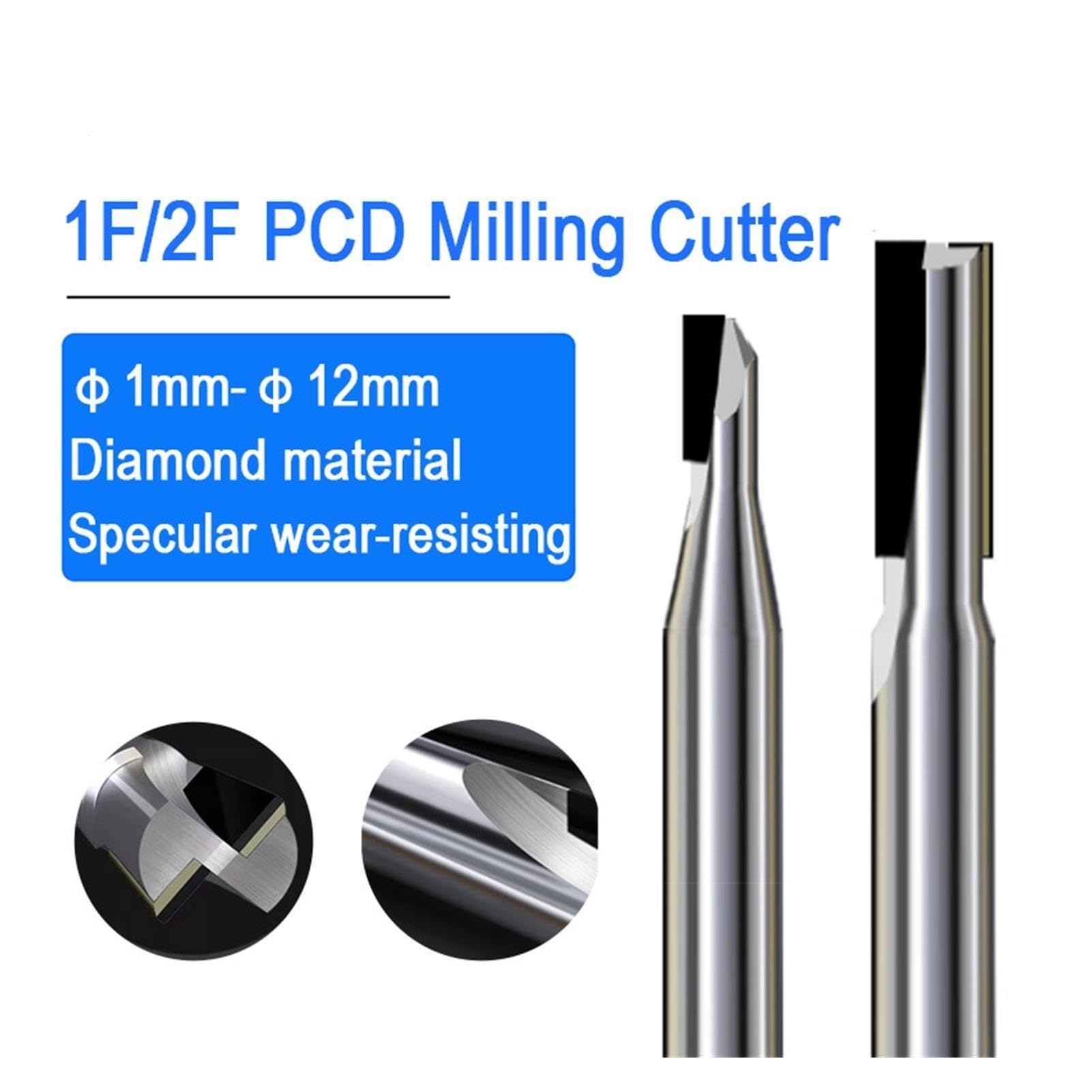 1pc Diamond Straight Bit