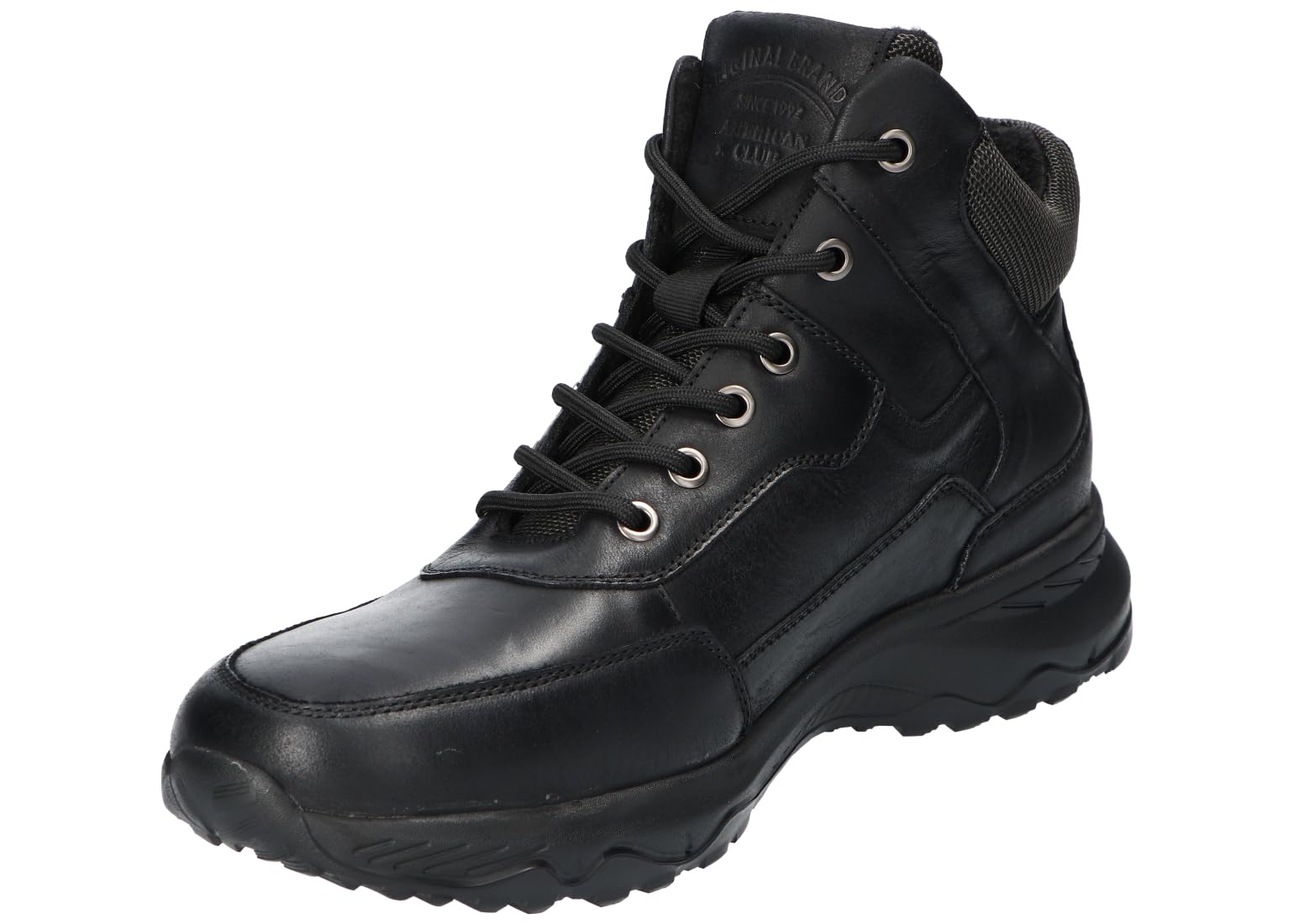 CY164 TRAPERY TREKKINGI BUTY ZIMOWE SKÓRZANE MĘSKIE BK 42