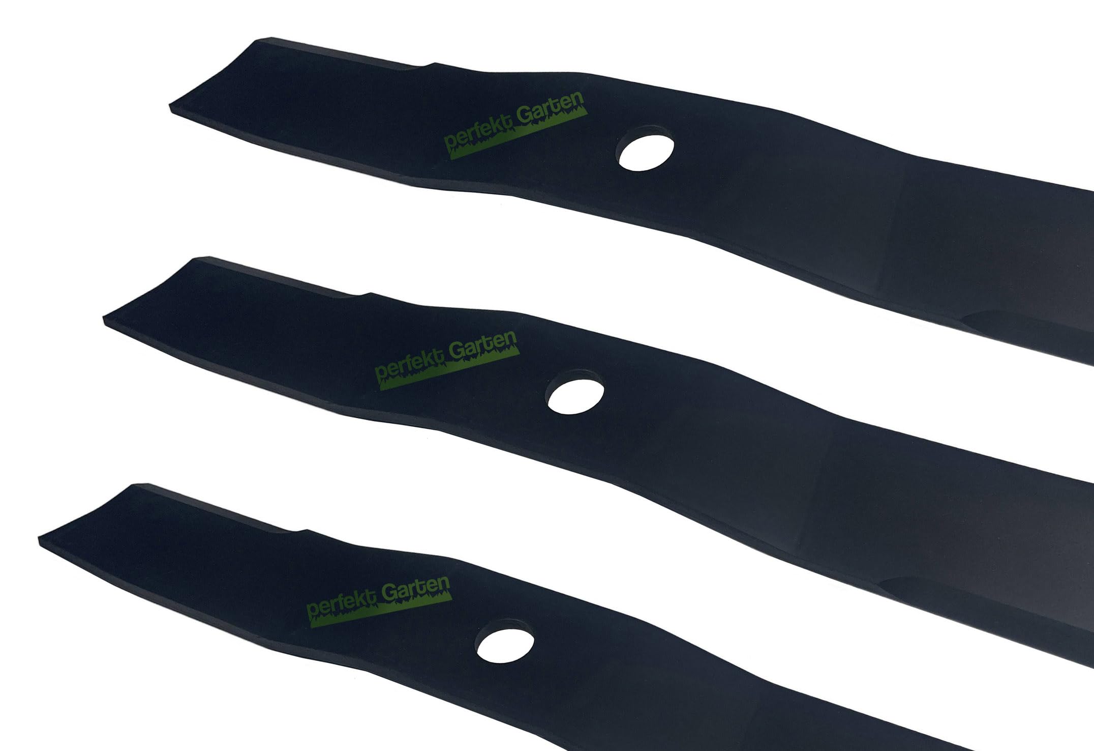 perfektGarten Lot de 3 lames de tondeuse à gazon de 47,5 cm compatibles avec Kubota B2350 BX22 23 G2160 TG1860 ZD221 K5351-34330