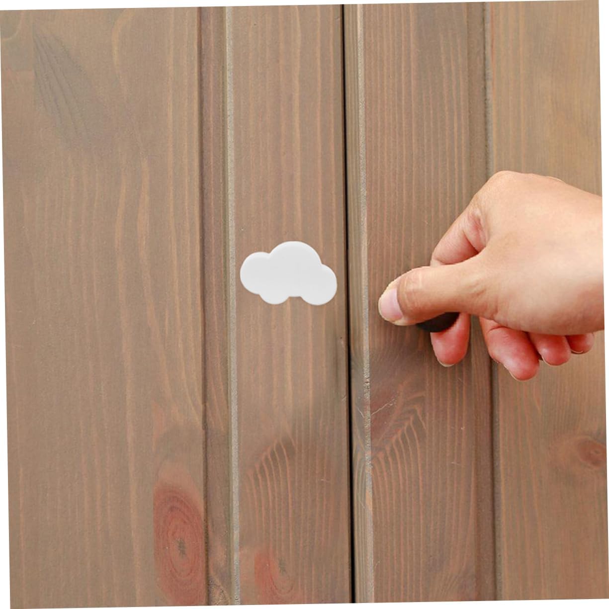 6pcs Cloud Shape Cabinet Knobs Soft Cabinet Handle Pulls Cartoon Drawer Knobs Nursery to Kitchen