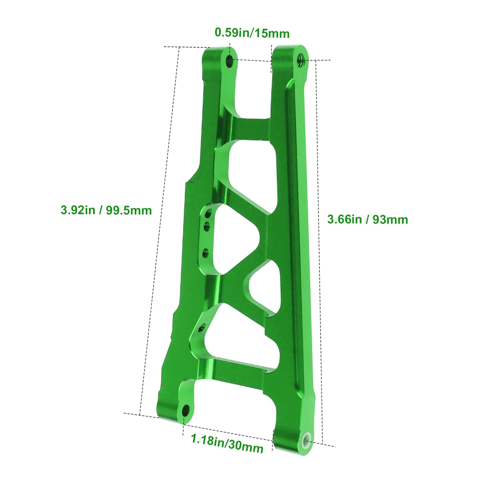 Amazon.com: Hobbypark Aluminum Suspension A-Arms Set Front & Rear