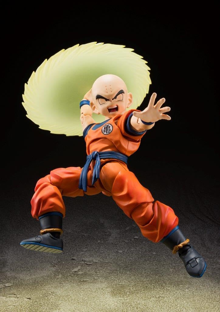 TAMASHII NATIONS - Dragon Ball Z - S.H.Figuarts - Krillin - Earth's Strongest Man (Reedición) - Figura de acción