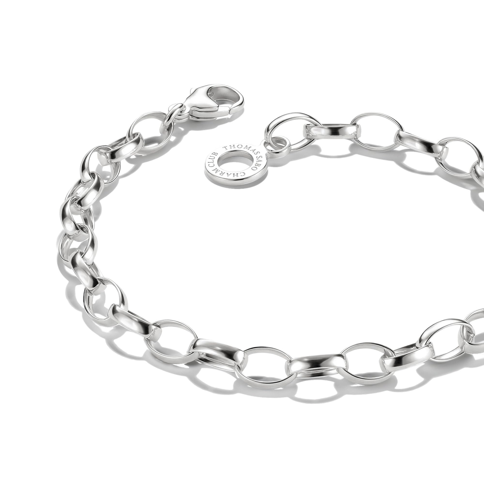 Thomas Sabo Charm Club Bracciale Classico con Charm da Donna in Argento Sterling 925 X0031-001-12