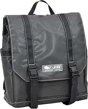 Amazon.co.jp: [ジブ] スクエアリュックバッグ RSQM チャコールグレー