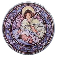 Algopix Similar Product 14 - Stained Glass Panel  Little Girl