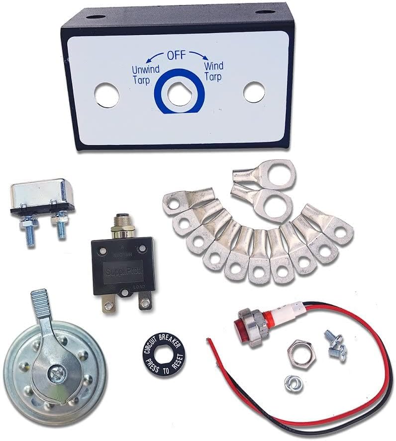 Carolina Tarps Rotary Switch Kit for Electic Dump Truck Tarp Systems