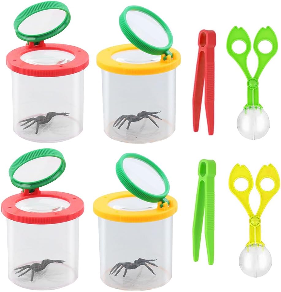 Waldspring Becherlupe Set - Insektenbeobachtung Für Kinder