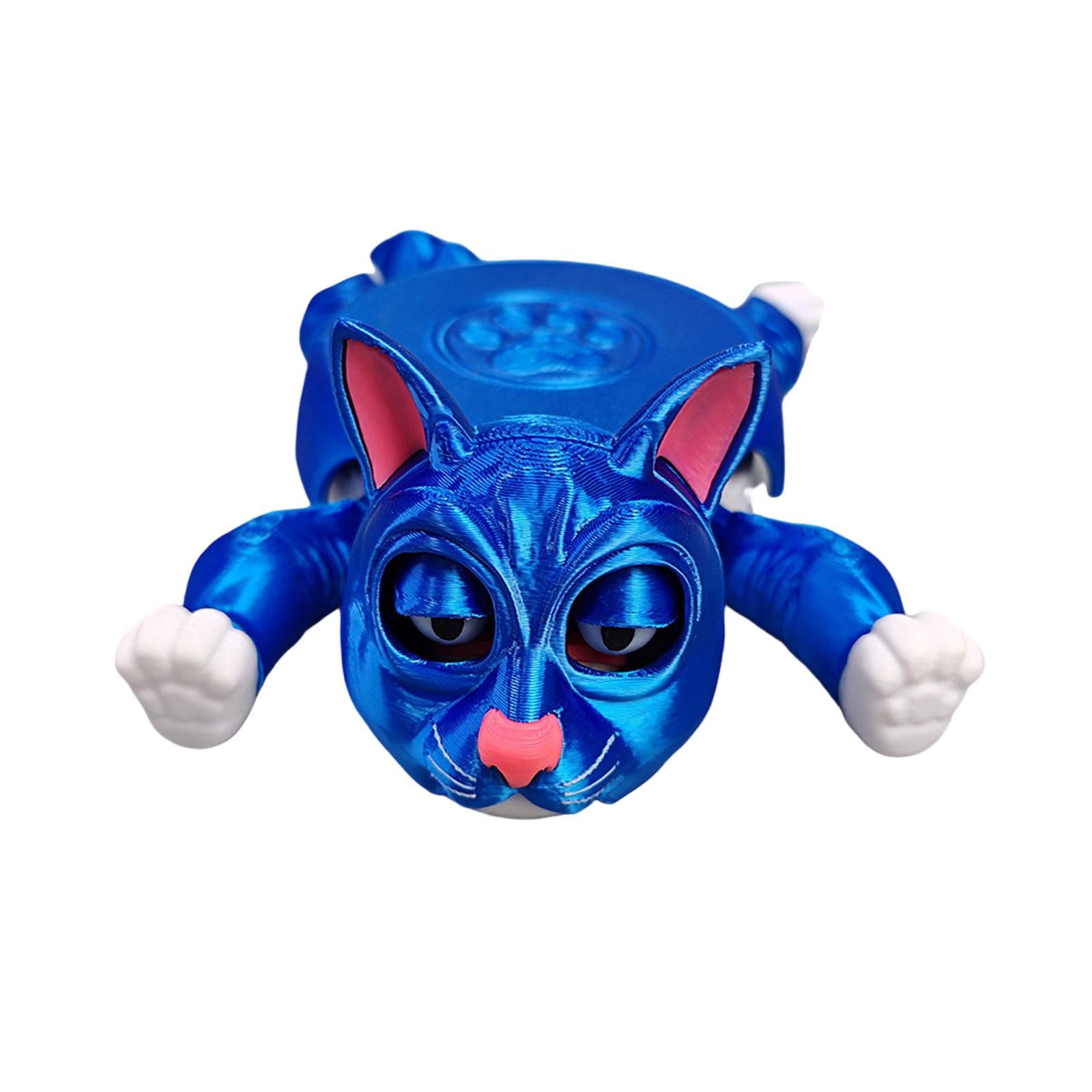 Xinsheinelry Creative 3D Printed Cats Shape Coasters Cup Mat Nonslip Drink Placemat Mugs Holder for Everyday Use Cup Holder Mat