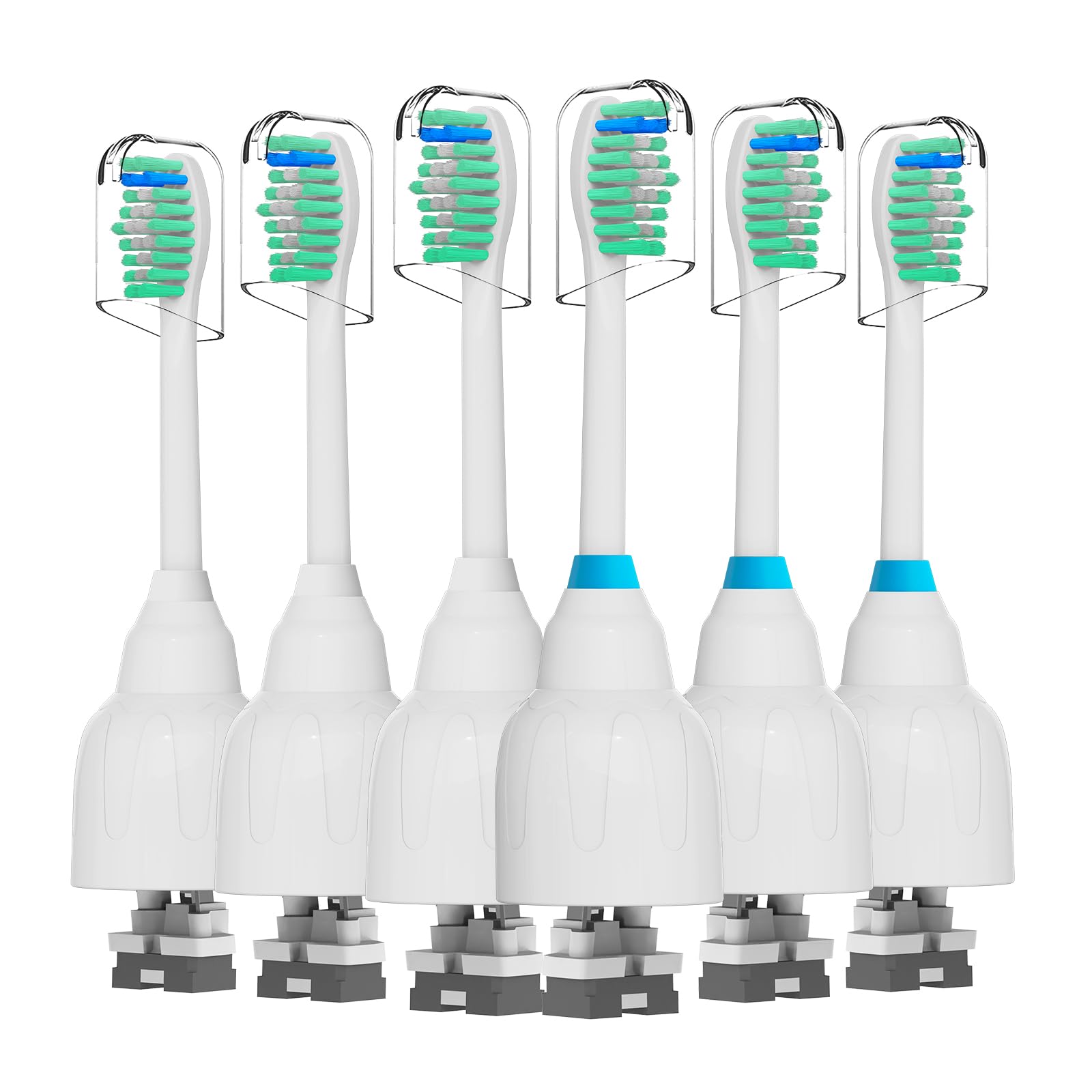Cabezales de repuesto para cepillo de dientes Philips Sonicare E-Series HX7022/66 HX7023/30, se adapta a Essence, Elite, Advance, CleanCare y otros modelos de cepillo de dientes eléctrico Sonic Care