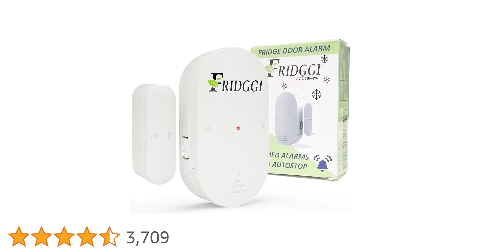 ゆっくり、焦らず Amazon.co.jp: FRIDGGI - 冷凍庫ドアアラーム、60秒遅延、2、3