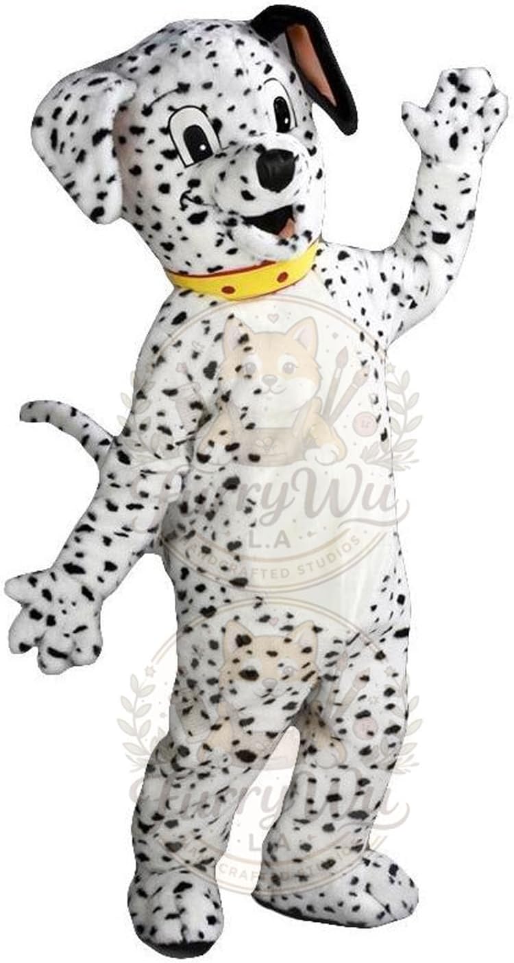 New Spotty Dalmatian Dog Mascot Costume Adult Size Mascotte Mascota Carnival Party Cosply Costume Fancy Dress Suit