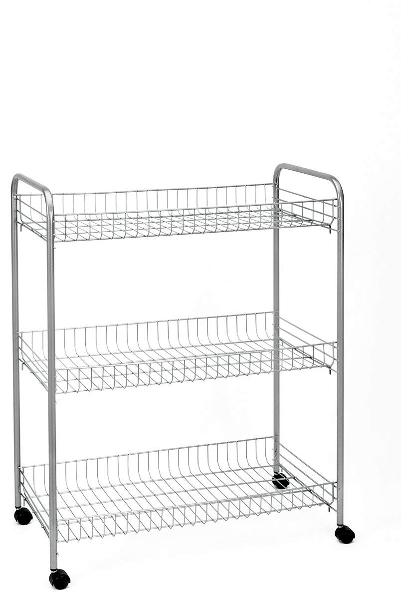 Carro multiusos Metaltex 343003 para organizar la cocina y el baño