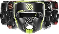 Sanabul Essential Boxing Headgear | MMA Muay Thai Sparring Gear for Men & Women | Full Coverage Protective Padding